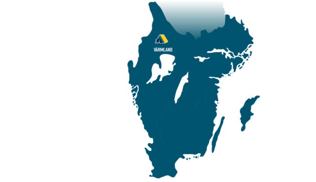 Klarälvens Camping karta